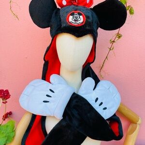 Disney Parks Minnie Mouse Mouseketeers Hat Winter
